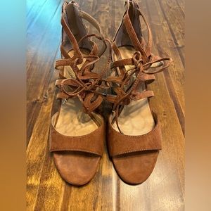 Franco Sarto Lace up Sandals